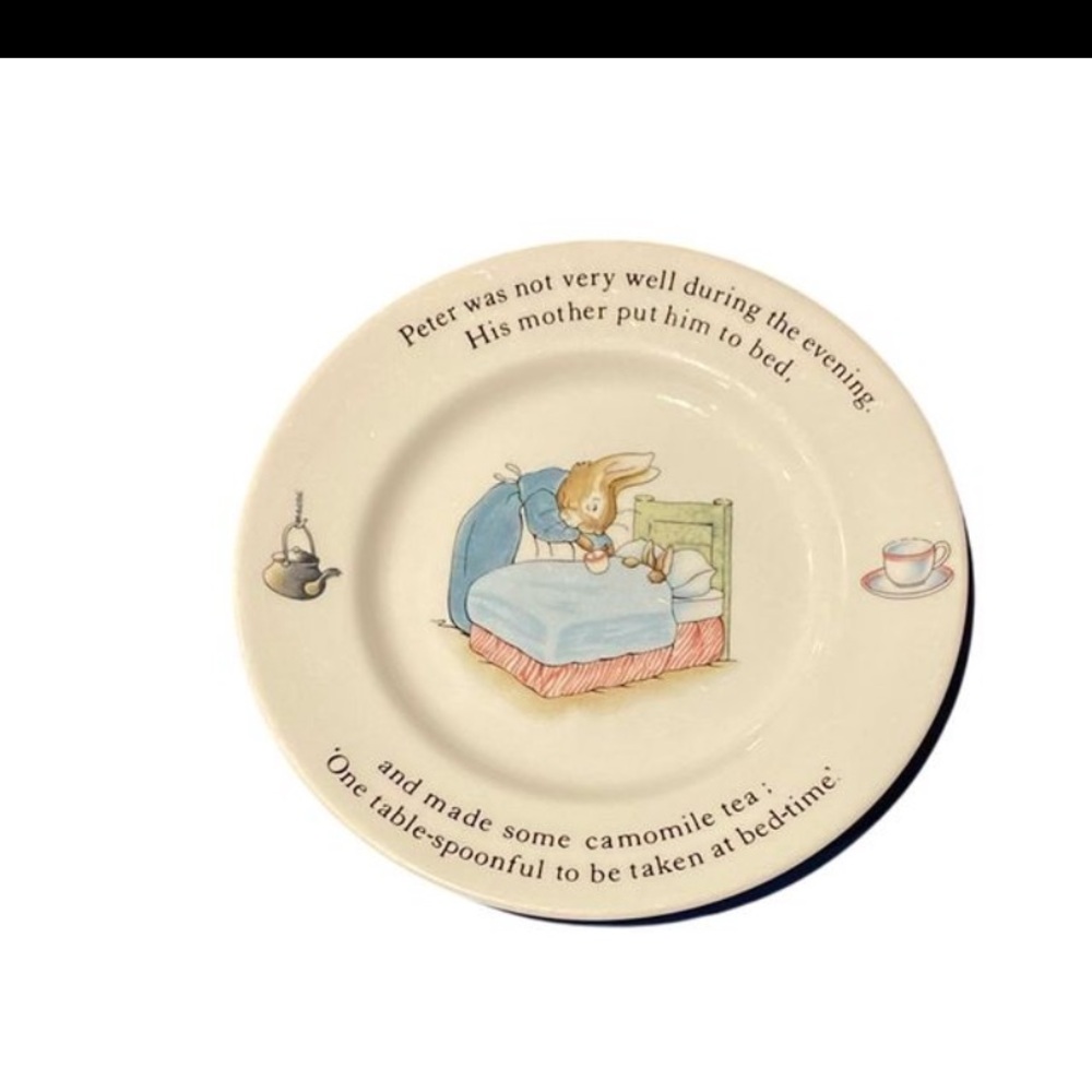 Wedgwood Peter Rabbit Snack Sized Plate